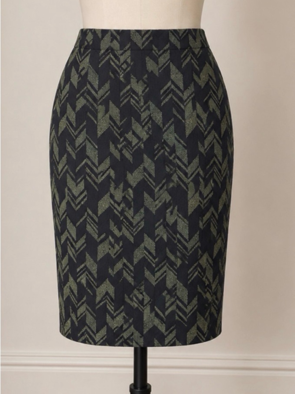 NIPON BOUTIQUE Chevron Pencil Skirt